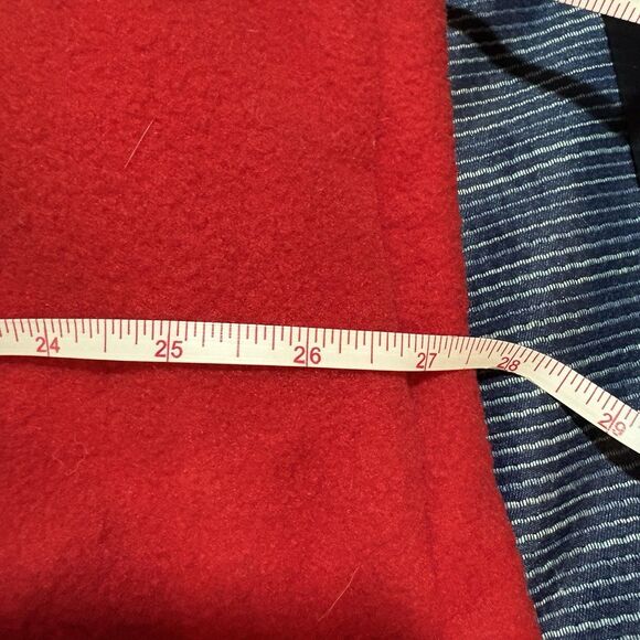 Kellysport Mens XL Fleece Jacket Red Full Zip Outdoor Warm Layer Casual Outerwea - Picture 5 of 6